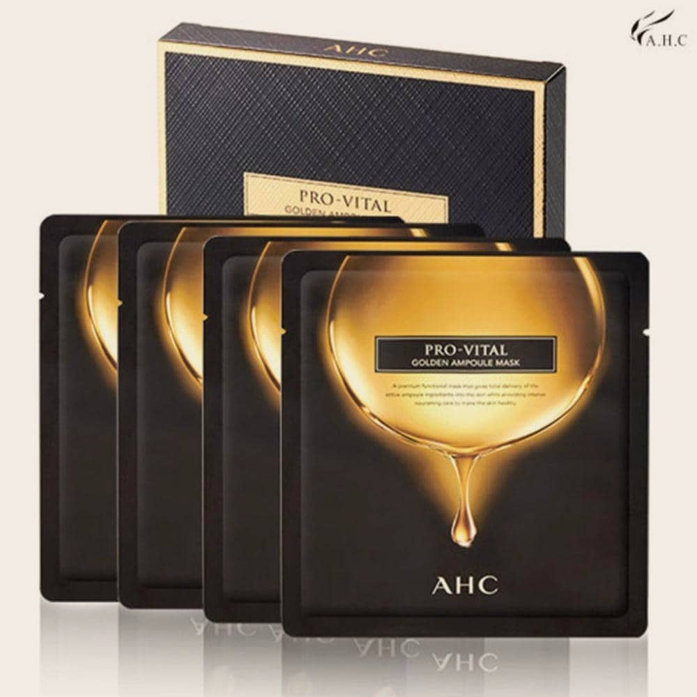 Pro Vital Golden Ampoule Mask (4 uds)