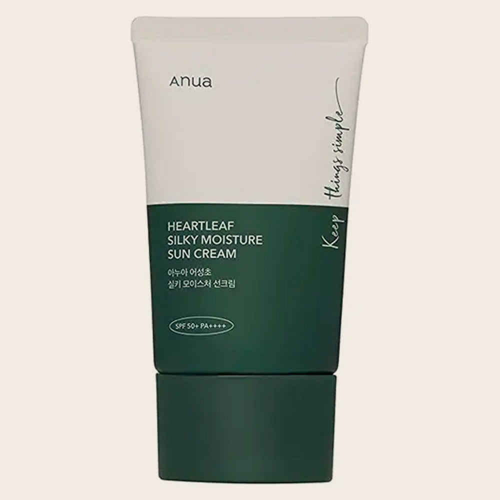 Heartleaf Silky Moisture Suncream 50ml de Anua