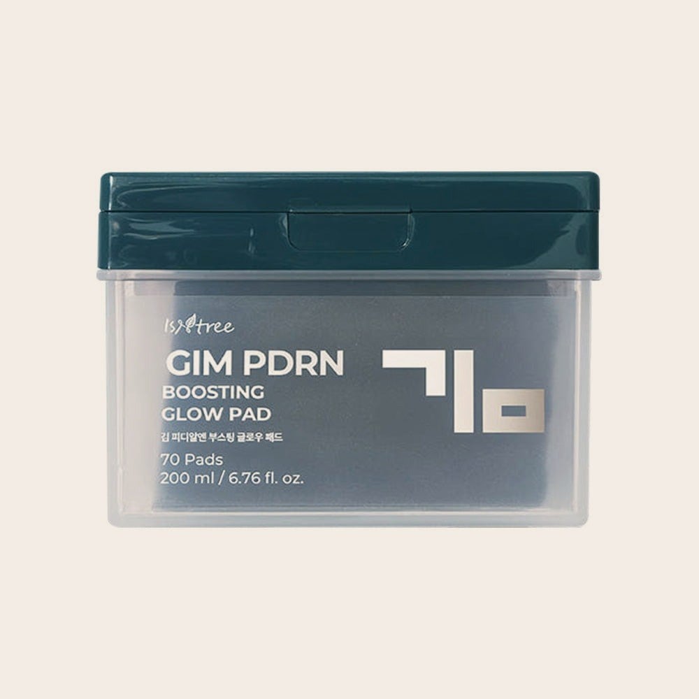 GIM PDRN Boosting Glow Pad 200ml · 70uds de Isntree