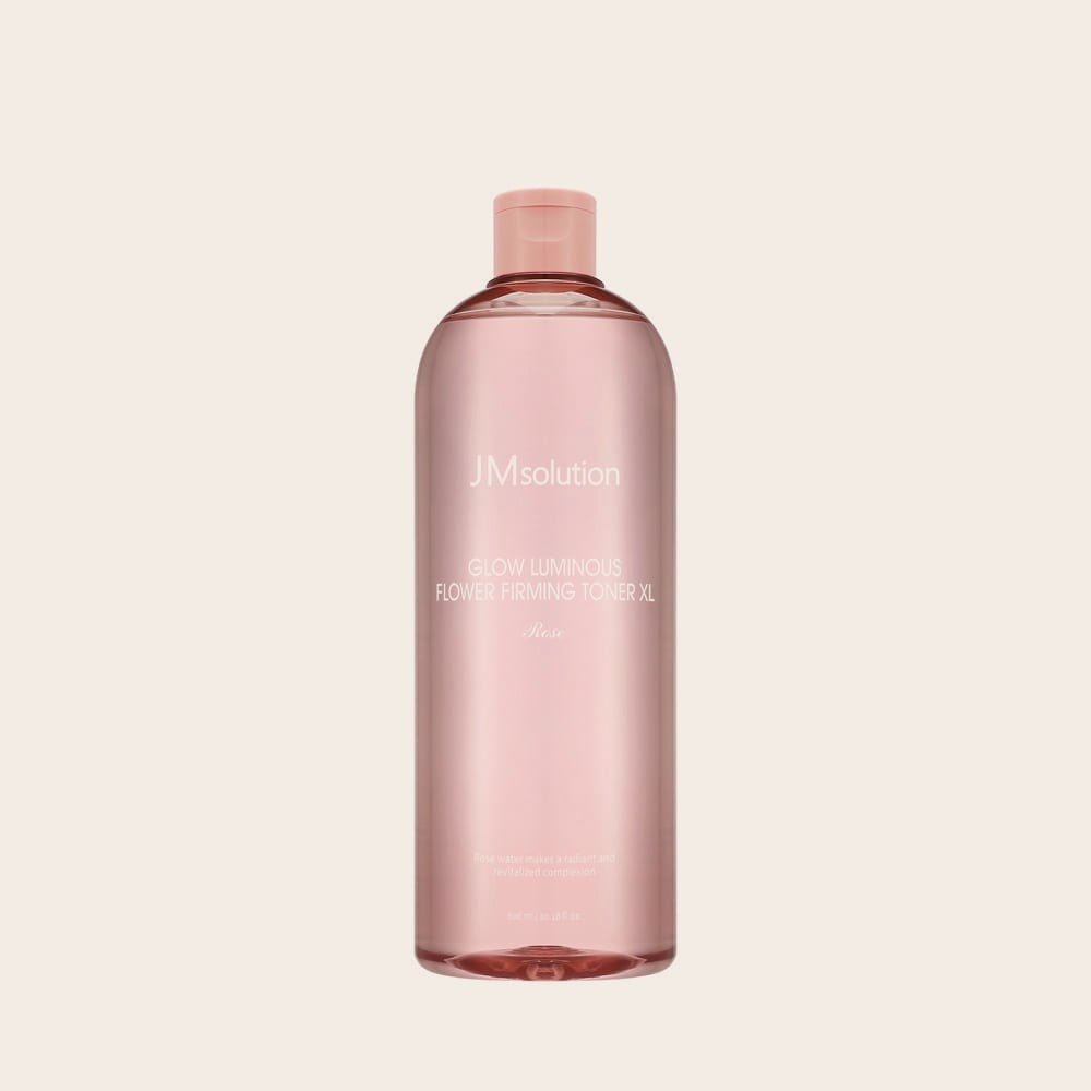 Glow Luminous Flower Firming Toner XL Rose 600ml de JMsolution