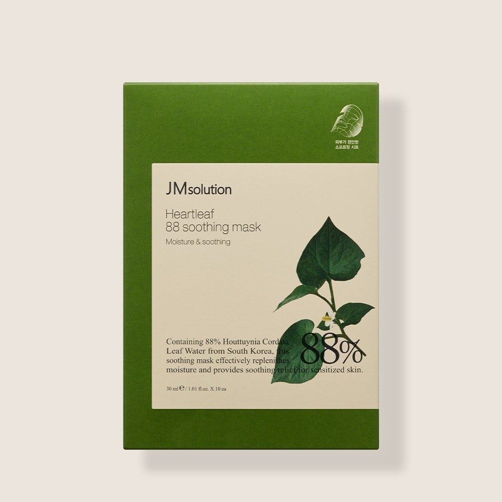Heartleaf 88 Soothing Mask (10 uds) 30ml x 10uds de JMsolution