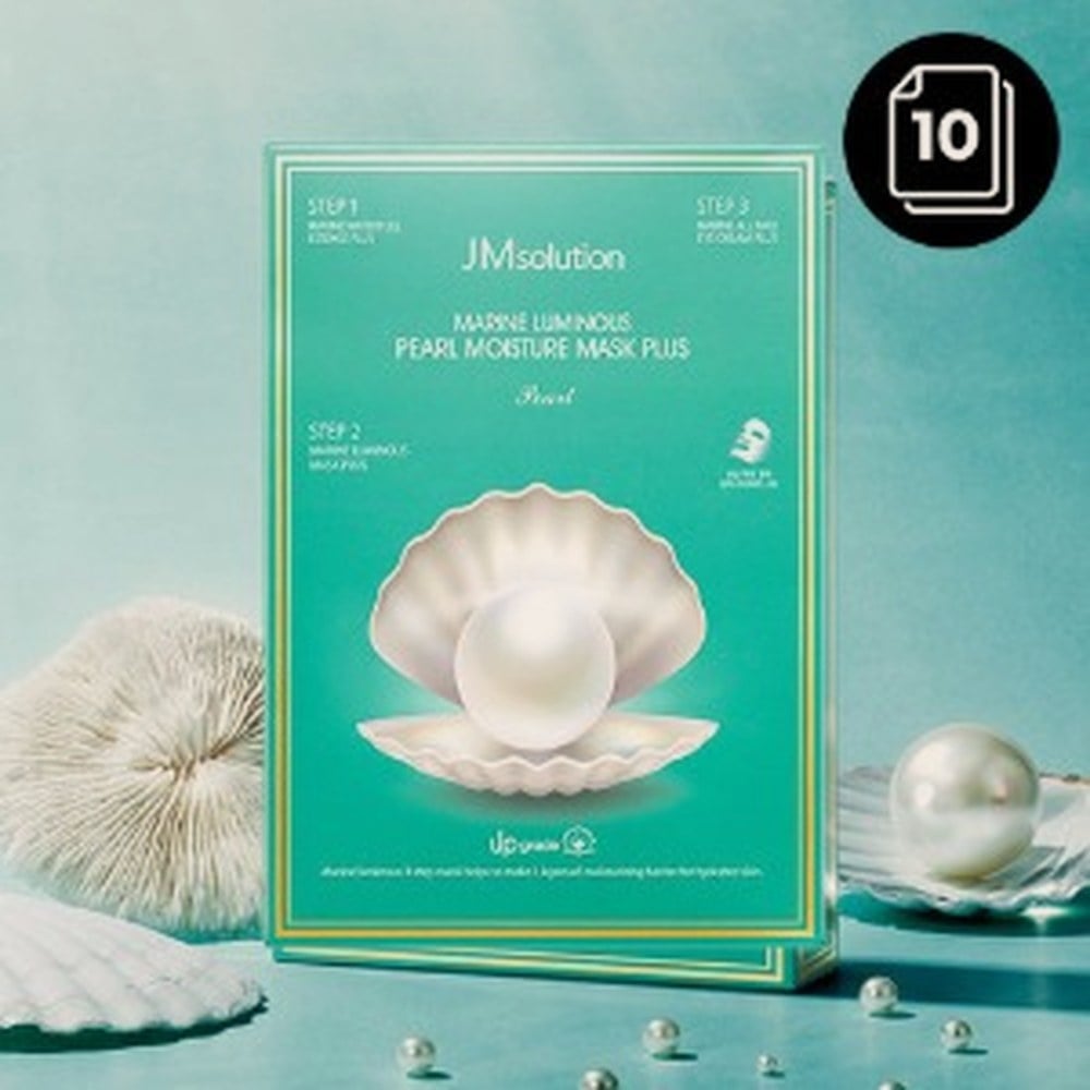 Marine Luminous Pearl Moisture Mask Plus (10 uds) 30g x 10uds de JMsolution