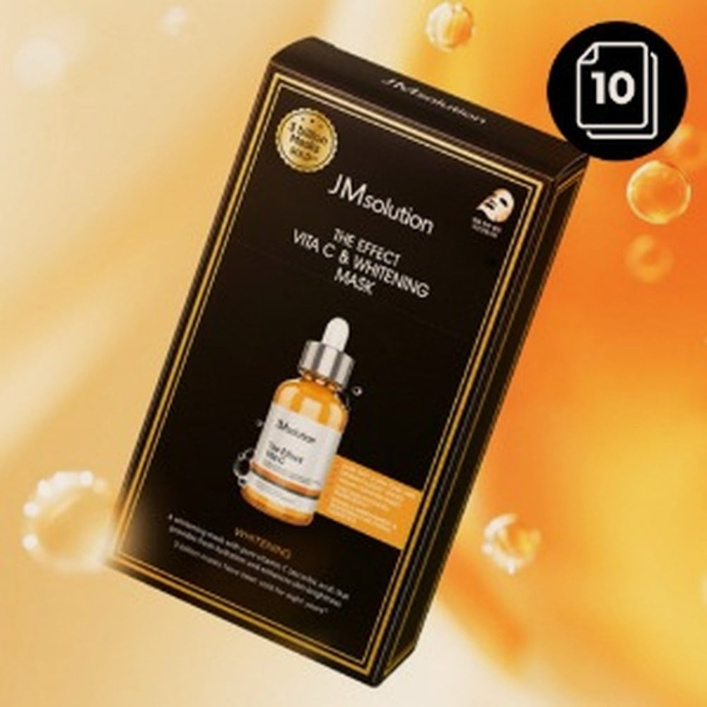 The Effect Vita C & Whitening Mask (10 uds) 24ml x 10uds de JMsolution