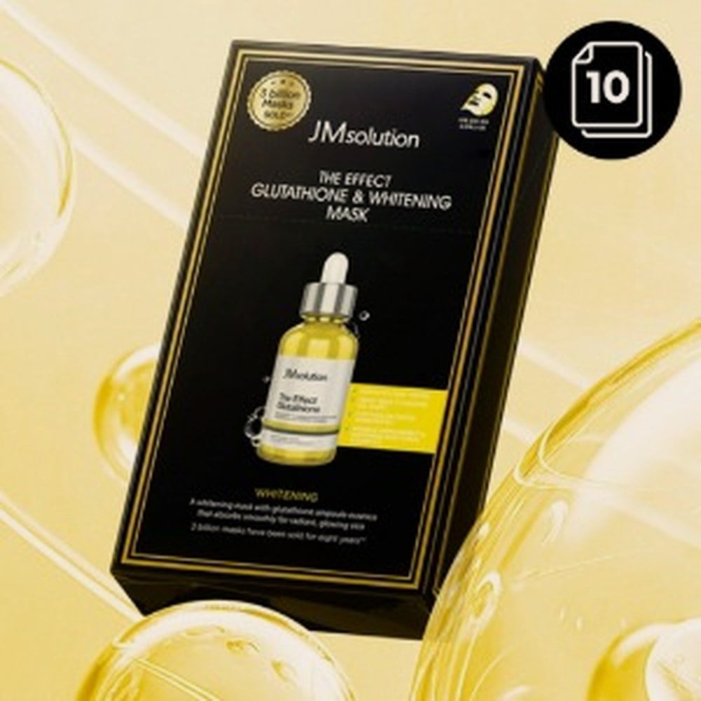 The Effect Glutathione & Whitening Mask (10 uds) 24ml x 10uds de JMsolution