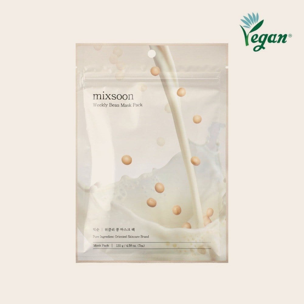 Weekly Bean Mask Pack 130g (7uds) de Mixsoon