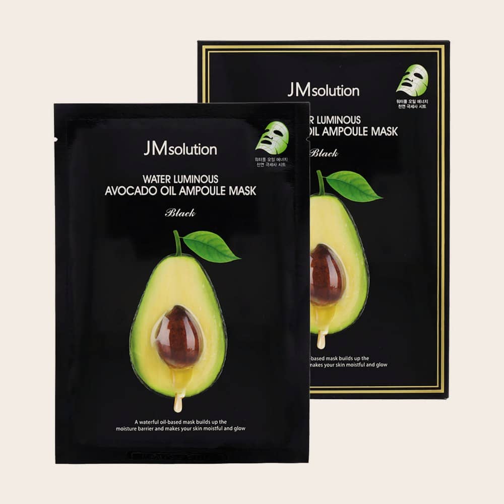 Water Luminous Avocado Oil Ampoule Mask